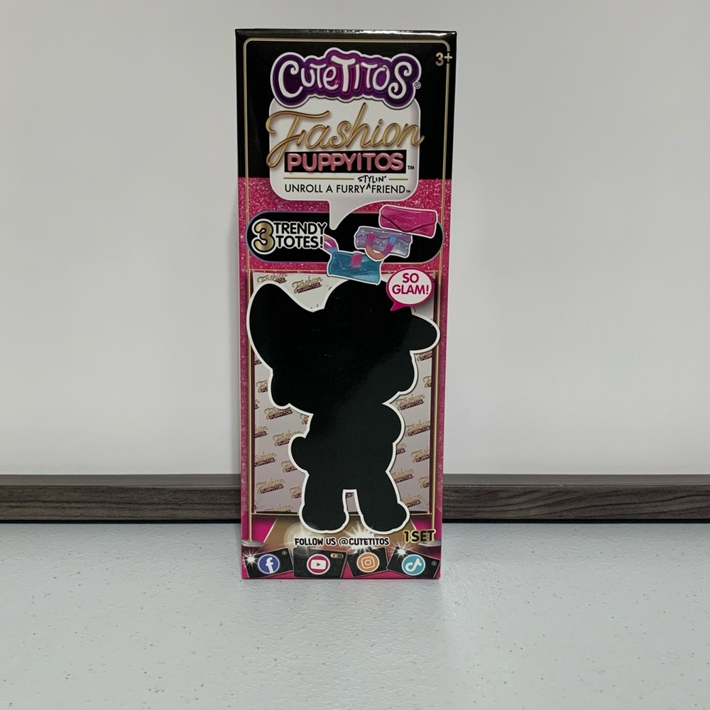 Cutetitos Fashion Puppyitos Collectible Plush Puppy-New